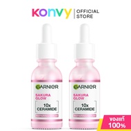 Garnier Booster Serum การ์นิเย่ เซรั่มบำรุงผิว [30ml x 2pcs] (Bright Complete/Sakura Glow)
