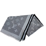 【二手】LOUIS VUITTONM70659 披肩 Beyond Monogram 品牌灰色