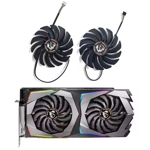 PLD10010S12HH 95mm 4pin DC 12V 0.40A RTX2070 X-8G GPU Cooler For Geforce MSI RTX 2070 2070S Gaming Z