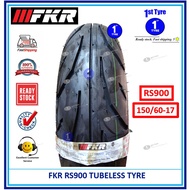 FKR MOTORCYCLE TYRE RS900 (BUNGA TAJAM) 150/60-17 TUBELESS [ TAYAR 2024 ]