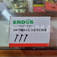 HITAM Erdos Retail Contents 100 Nails Gypsum Drywall Screw Screws Black Gypsum Drywall Screw Various