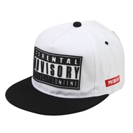 READY STOCK KL Cap Parental Advisory Explicit Content Embroidery Snapback Hat Topi