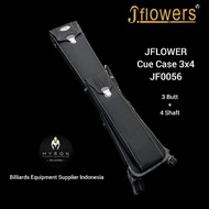Jflowers Cue Case JF0056~Jflowers Billiard Bag 3x4~3 Butt + 4 Shaft