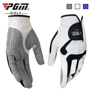 SML Golf Microfiber Cloth Gloves Breathable comfortable with sweat vents Anti-slip Particles Men's h
