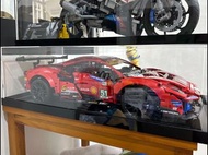 高透光壓克力LEGO樂高42125 Ferrari 488罩式展示盒