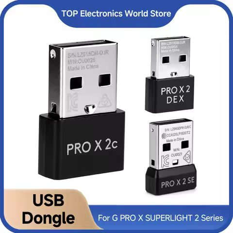 USB Receiver For Logitech G PRO X SUPERLIGHT 2 SE / 2c / 2 DEX, Wireless Dongle Adapter for G PRO X 