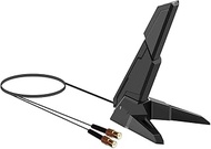 WiFi 7 Gaming Motherboard Magnetic Base Long Range Replacement Antenna for MSI MAG X870 Z890 Tomahaw