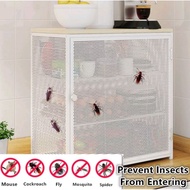 3 Tier Multipurpose Metal Cabinet Storage Kitchen