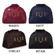 Elle maroon travel bag / clothes bag / homecoming bag / sling bag / bag