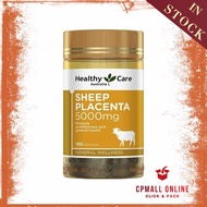 [Expiry Date: 02/2026] Healthy Care 羊胎素胶囊 Sheep Placenta 5000mg ( 100 Tablet ) (Made In Australia )