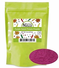 ▶$1 Shop Coupon◀  100% Pure Purple Sweet Potato Powder(Purple Yam Ube) 8 Ounces, All Natural Purple