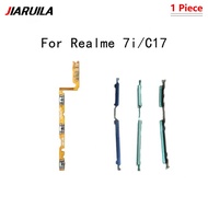 Power Switch On/Off Button Volume Key Button Flex Cable For Realme 7i/C17