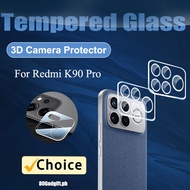 3D Tempered Glass Lens Protector for Redmi K90 Pro Max 9H 8K Camera Glass Film for Redmi K90 Pro Max