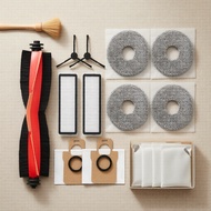 Replacement Kit For Xiaomi X20 Max X20 Pro: Main & Side Brushes, Mop & Filters