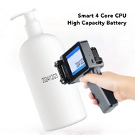 เครื่องพิมพ์อิงค์เจ็ทมือถือขนาดเล็กเครื่องพิมพ์อิงค์เจ็ตแบบพกพาเครื่องพิมพ์อิงค์เจ็ทหลายภาษา4.3นิ้วห