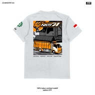 KATUN ISUZU ELF NKR71 TRUCK T-SHIRT | ELF TRUCK T-SHIRT, 24S COMBED COTTON, THICK