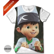 Boboiboy T-Shirt Adult 3D Printing Children's Clothes Boboiboy Leaf Element REG-R201