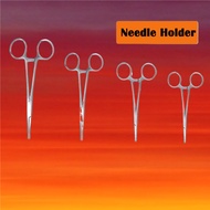 1pc Hemostatic Forceps Vascular Forceps Surgical Clips Surgical Suturing Forceps /Straight Tip 12.5/