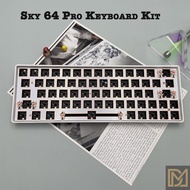 [LOCAL STOCK] Sky 64 Pro Keyboard Kit 60% Hotswap Bare Bone RGB GH60 PCB Bluetooth Wireless Mechanical Keyboard RGB