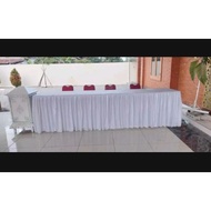 Table cover measuring 3, M x 150 cm, height 75 cm party table cover/ office table/ made of filamin f