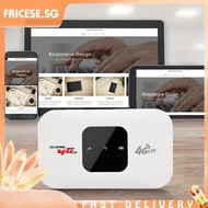 [fricese.sg] 4G LTE Mobile WiFi Router 150Mbps WiFi Hotspot with SIM Card Slot for Car Travel