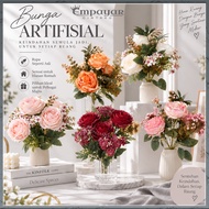 7 BRANCHES ARTIFICIAL MIX FLOWER BOQUET/BUNGA HIASAN HANTARAN MAJLIS/BUNGA TIRUAN HIASAN RUMAH/WEDDI