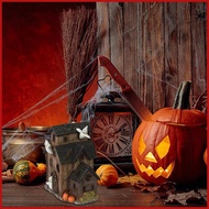 Halloween Village Houses Spooky Village Haunted House with LED Lights Spooky Decor Halloween Decorat