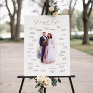 Custom Canvas Message Board Wedding, Guest Board, Guest Book