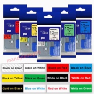 131- 6/9/12/18/24mm Tze-231 Tze-131 Tze-431 Tze-531 Tze-631 Label Tape Compatible for Brother P-touc