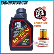 4T GTB GANG TAYAR BESAR Semi Synthetic Motor ENGINE 4T 15W50 NEW STOCK KRISS/LC135/Y15ZR/EX5/SRL115