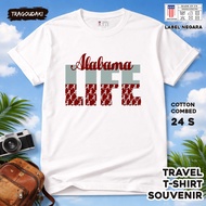 T-SHIRT BY ALABAMA 30 WEAR COUNTRYTAG ASAL US COTTON 24S SOUVENIR PREMIUM GIFT