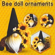Spring Sunflower Navia Bee Elf Bumblebee Striped Gnome Scandinavian Home Dwarf Plush Beard Faceless 