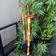 Keris Panjang Sumatera Bangkinang Warangka Kayu Timoho Kendit