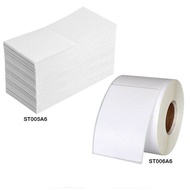 Malaysia Ready Stock SKM 350pcs A6 100mmx150mm Roll Thermal Sticker Paper Airway Bill Barcode Printing