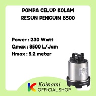 [ Ready] Resun Penguin 8500 / Pompa Celup Kolam Ikan Koi Filter Air /