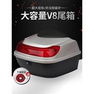 Motorcycle Backrest Box Backpack Tail Box Motorcycle Tail Box Backrest Cushion Women's Motorcycle Ta