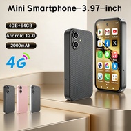 Palm-sized Mini Backup Phone Q333 4GB+64GB Large Memory  Android 12 System 4G Network Lightweight & 