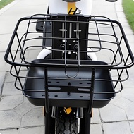 [kwbyle] Electric Cycle Front Basket Large Capacity Electric Bike Basket Thickened for Shopping, Com