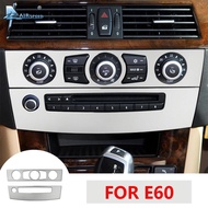 Airspeed for BMW E60 Accessories BMW E60 Stickers for BMW E60 M5 Interior Trim AC CD Frame Knob Cent