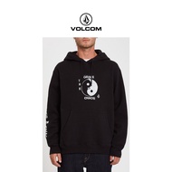 เสื้อกันหนาวมีฮู้ดพิมพ์ลาย1220คลังสินค้าพร้อมของผู้ชายลายเพชร VOLCOM สำหรับกิจกรรมกลางแจ้งไฮเอนด์ลาย