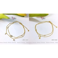 Women's Anklet C033,C032 Lovely Stone for Women