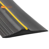 Universal Garage Door Bottom Threshold Seal Strip Weatherproof Rubber (10Ft, Black)
