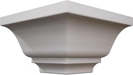 3 3/4"P x 3 11/16"H WM45 Americraft Solid Paint Grade Wood TrimPro Crown Moulding Outside Corner, Pr
