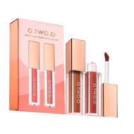 Set Mini O.TWO.O 2pcs Lipstik Makeup Tahan Lama Matte Waterproof Lipstick