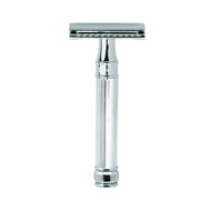 Edwin Jagger Lined Handle DE89LBL Double Edge Safety Razor Traditional Razor Made in England