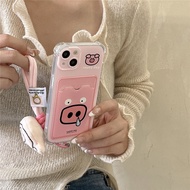 HP Pig Snot Card Holder Nose Case Xiaomi Note15 Pro plus 5G 15T Pro poco C71 X7 Pro 5G C75 F7 15 C85