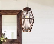 Biglite Wooden Hanging Lamp 7386-1 Modern/Contemporary LED Lighting