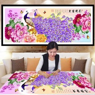DIY Handmade Diamond Painting 5D Full Diamond Diamond Painting Mascot Peacock Diamond Painting - 100