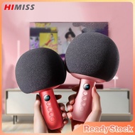 HIMISS Wireless Microphones Mini Handheld Microphone Noise Reduction For Smart Phone Video Recording Interview Vlogging