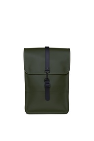 RAINS Backpack Mini經典防水迷你版長型後背包/ 綠色